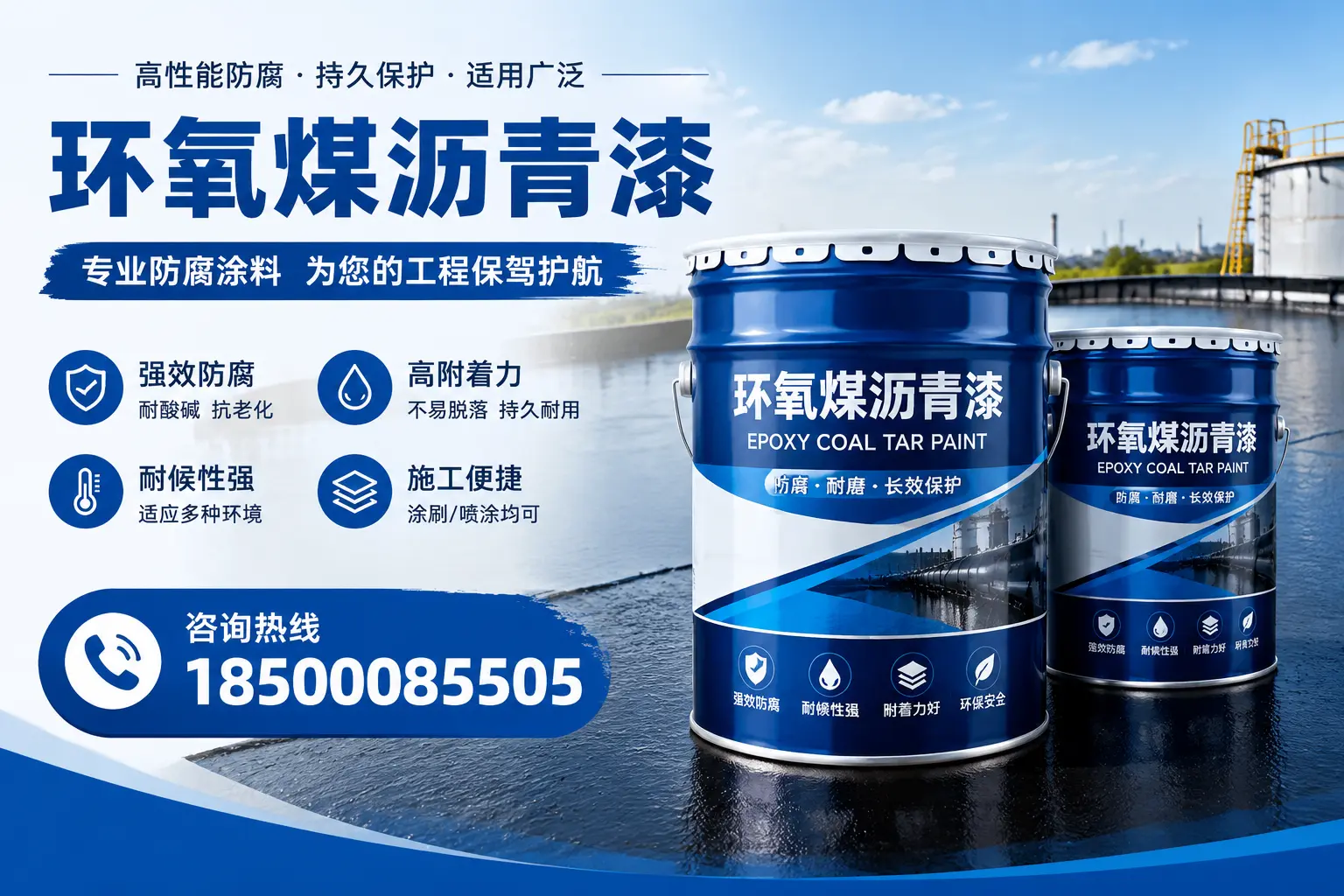 环氧煤沥青漆与其他漆类的比较，商丘用户的选择依据